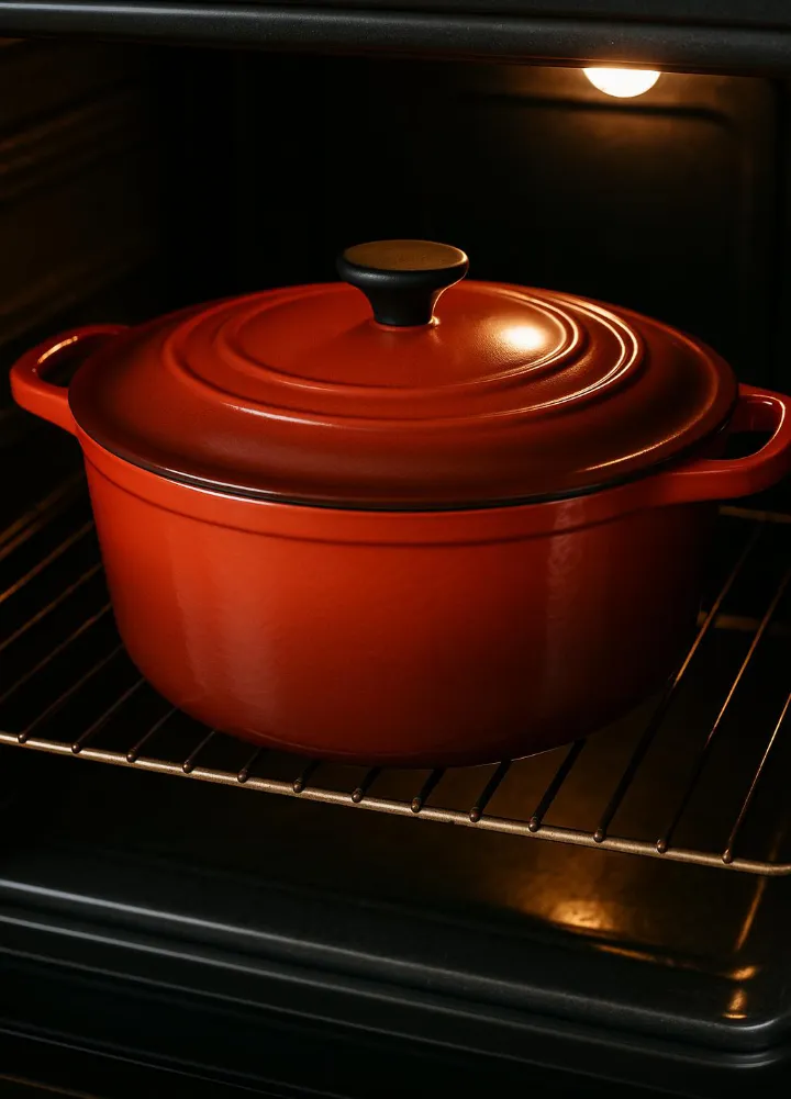 warming chili in oven