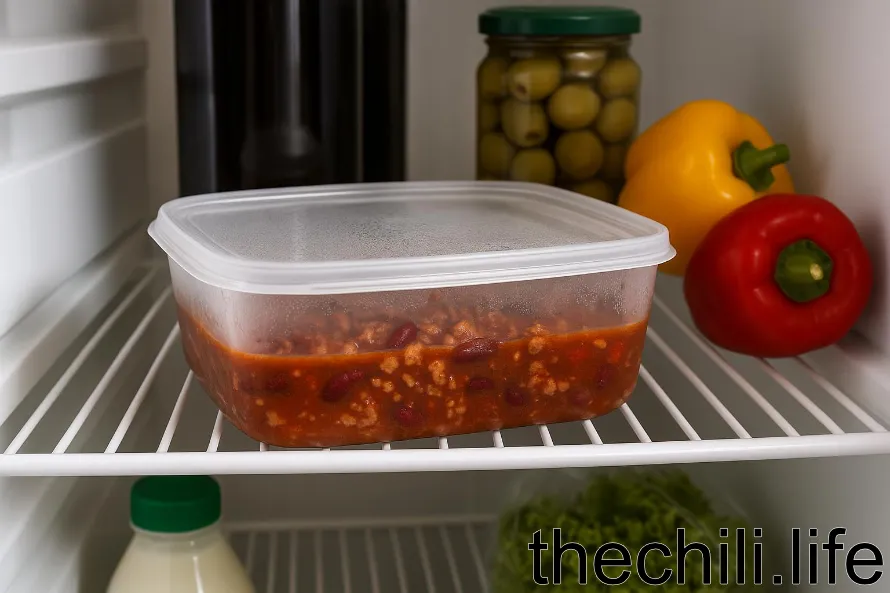 how to defrost chilli in the fridge