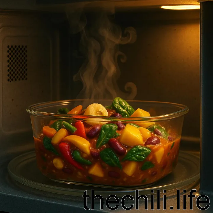 how to thaw chili in the microwave